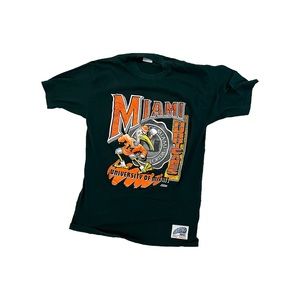 Vintage 90’s University of Miami t-shirt